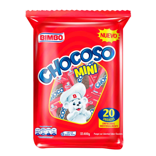 Mini chocoso 20gr bimbo