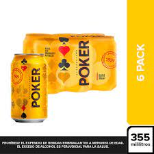 POKER LATA 330ml SIX PACK