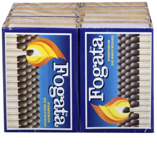 Caja fósforo fogata