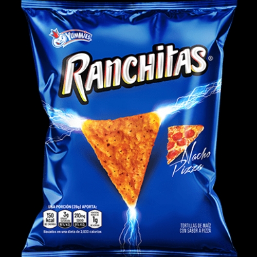 RANCHITAS NACHO PIZZA 19G