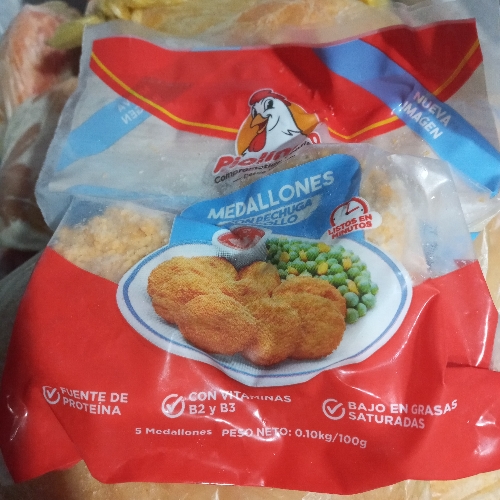 MEDALLONES CON FECHUGA DE POLLO 100G