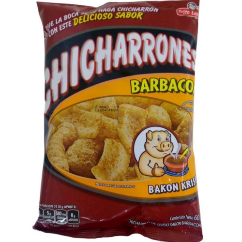 CHICHARRONES FRITO LAY BK BARBACOA 12G