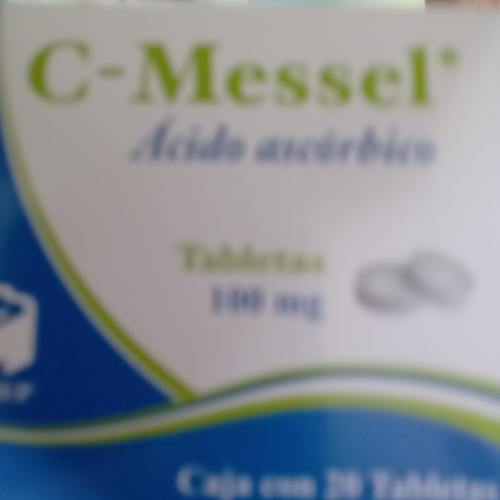 Vitamina c tabletas 100mg