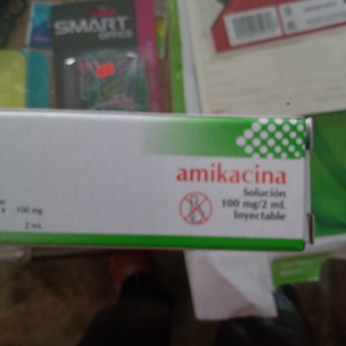 Amikacina inyectable 100mg