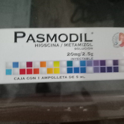 Hioscina-metamizol inyectable