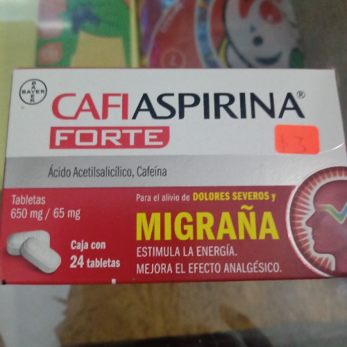 Cafiaspirina forte el par