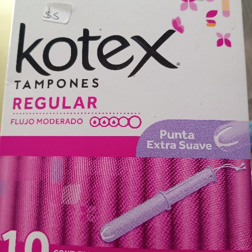 Kotex tampones pieza