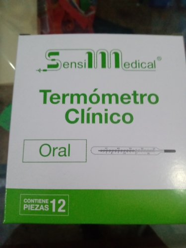 Termometro de mercurio oral