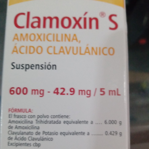 Clamoxin susp 600mg