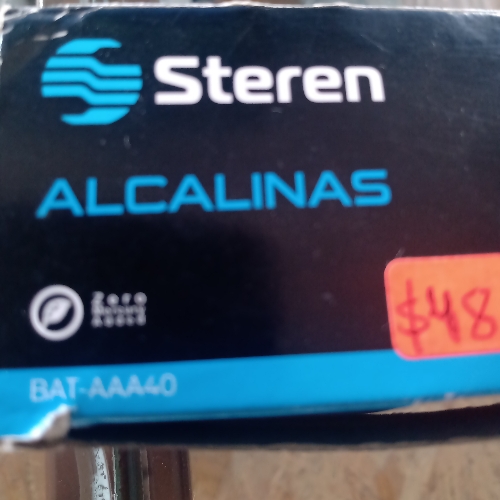Pilas alcalinas AAA pieza