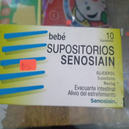Supositorio senosiain bebé pieza