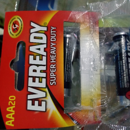 Pilas eveready AAA pieza