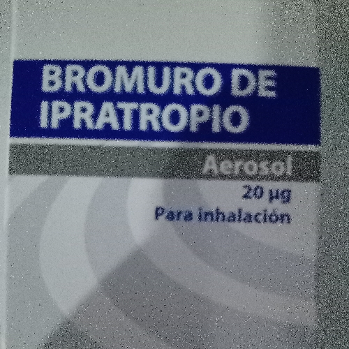 Bromuro de ipratropio spray