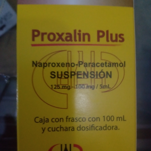 Naproxeno-paracetamol jarabe