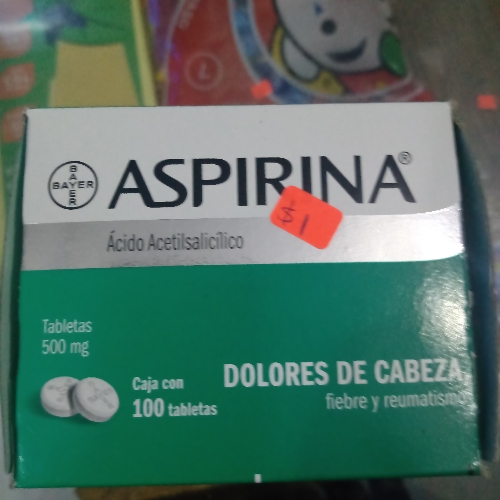 Aspirina pieza