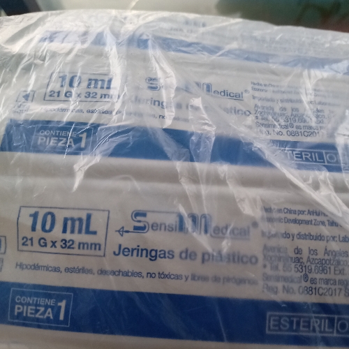 Jeringa 10ml pieza
