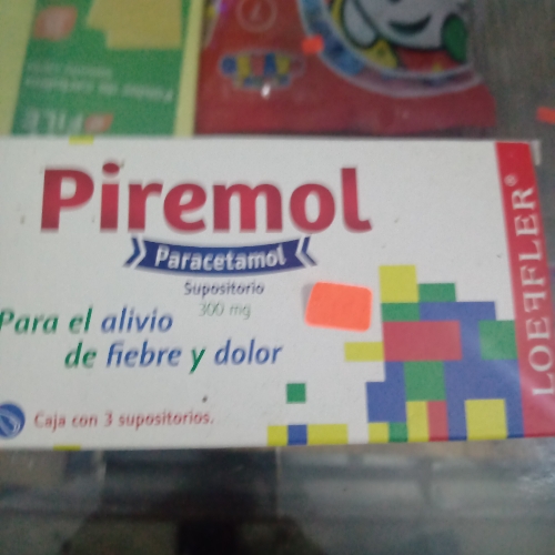 Paracetamol supositorio