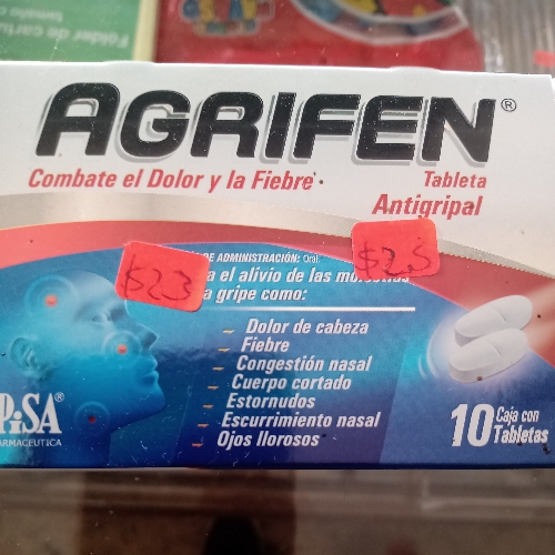Agrifen pieza