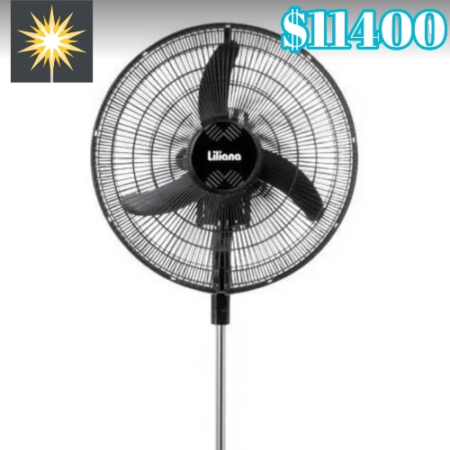 Ventilar de pie aspas de plástico