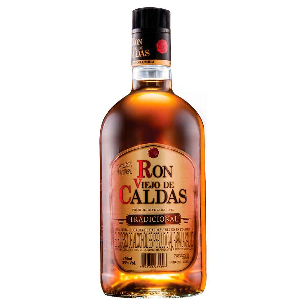 Ron Viejo De Caldas Tradicional Botella x 375 ml