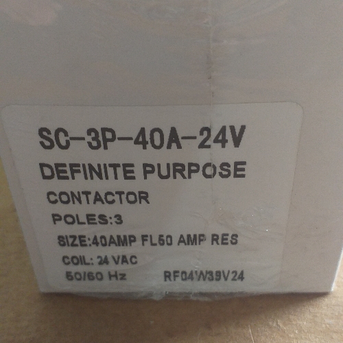 Contactor 3*40*24 vol
