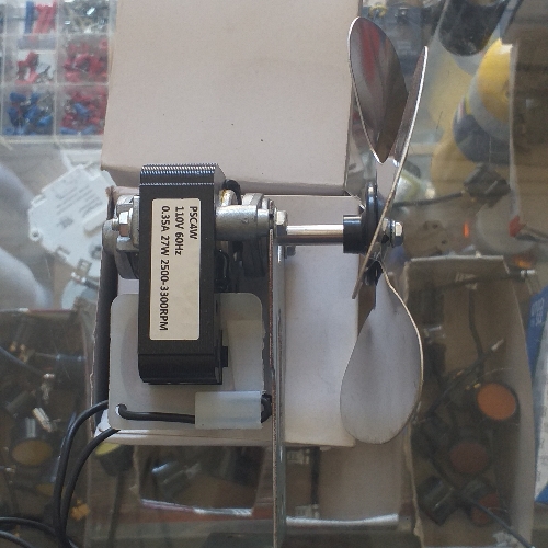 Micro motor con aspa metal