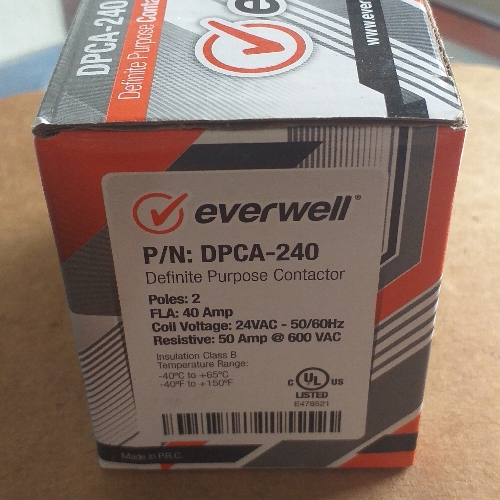 Contactor 2*40*24 vol