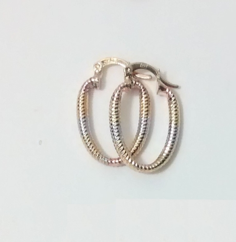 ARGOLLA EN LAMINADO DIAMANTADA OVALADA EN CARTIER 27X18MM ALD00103