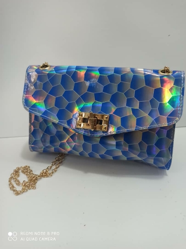 BOLSO TORNASOL TAPA SEGURO DORADO BOL000721