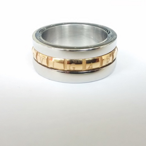 ANILLO EN ACERO  BULGARI ANTI ESTRES ANA00081