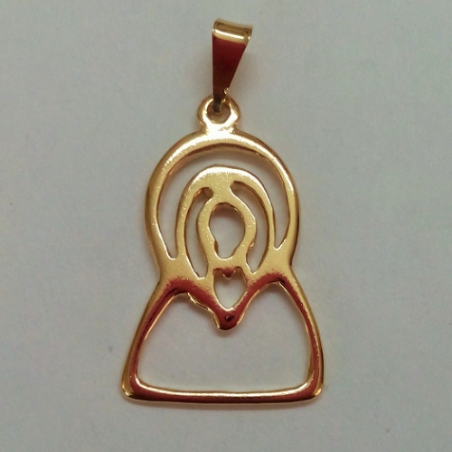 DIJE EN LAMINADO VIRGEN BORDEADA/ S  DLD003912