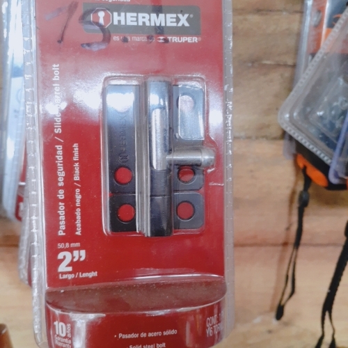 Pasador HERMEX 2" Negro