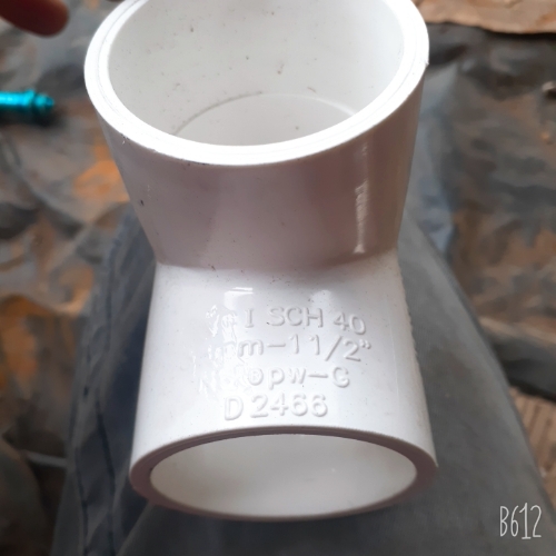 Codo PVC de 1-1/2" 90° AP