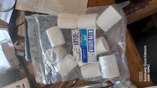 COPLE DE PVC CEDULA 40 DE 3/4 PLG, FOSET