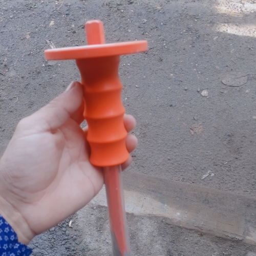 Cincel con mango de corte frio 3/4" x 10"