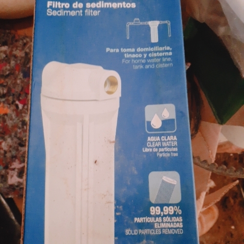 Filtro de sedimento o tinaco FOSET