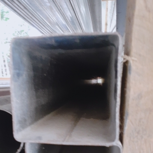 Tubo cuadrado galvanizado 3 x 3 chp 14