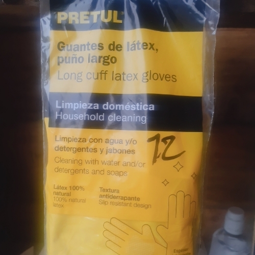 Guantes de Latex PRETUL 0.30 mm espesor