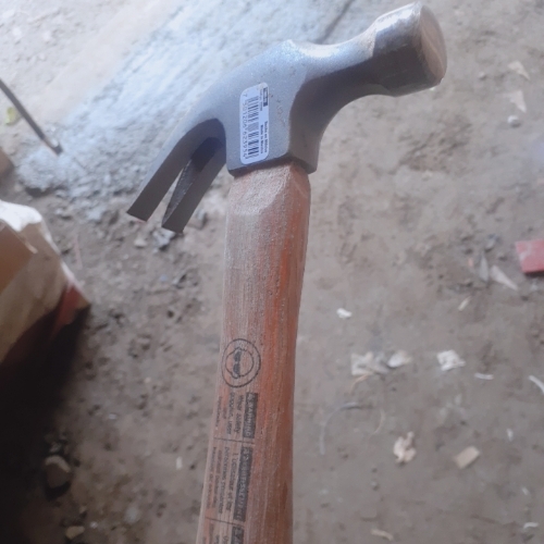 MARTILLO SEMIPULIDO, 16 OZ, UNA CURVA, PRETUL
