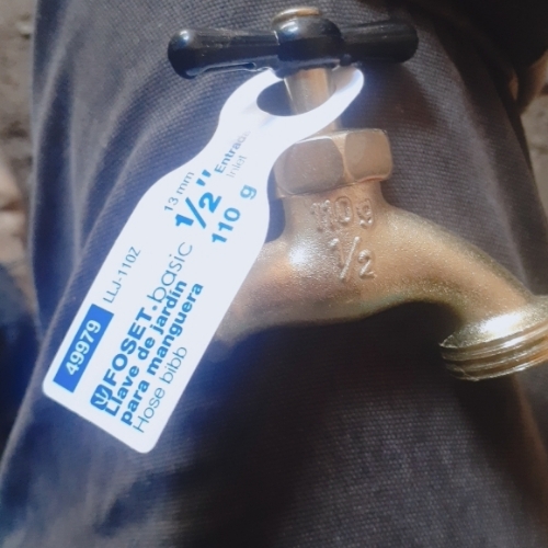 Llave de Jardín para manguera FOSET 110g