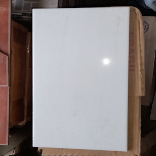 Azulejo Marsella blanco c, 20 x1 9.5 cm