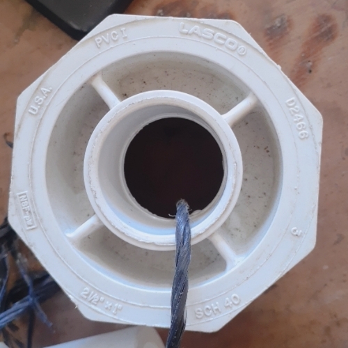 Reducidor PVC de 2-1/2" a 1" AP