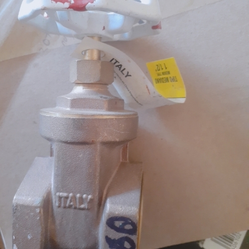 Llave de paso 11/2 ITALY Valvula de compuerta