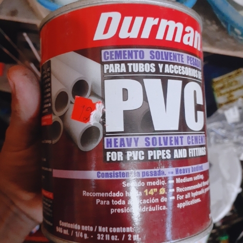 Pegamento bote Durman 1/4G. 946ml