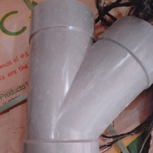 YEE PVC GRIS LISA 3"X45° PD