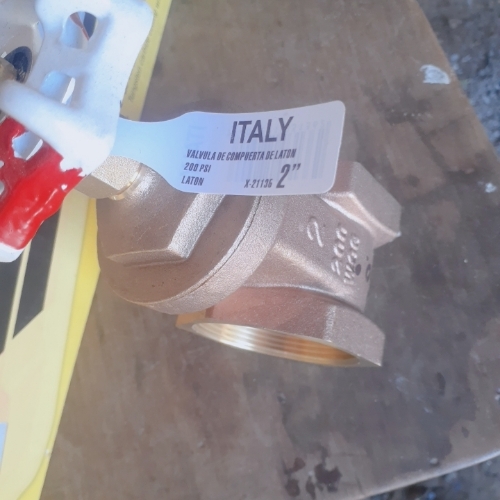 Llave de paso de precion 2" ITALY Valvula de compuerta