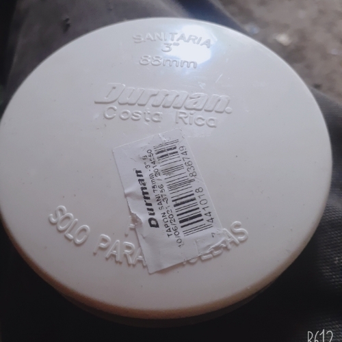 Tapon de 3" para drenaje