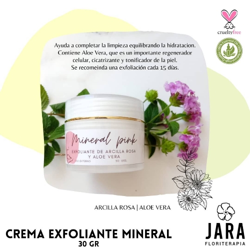 Exfoliante mineral x 20 gr