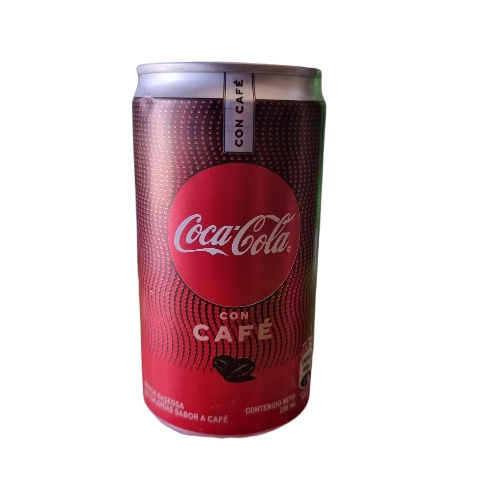 Coca cola con cafe lata