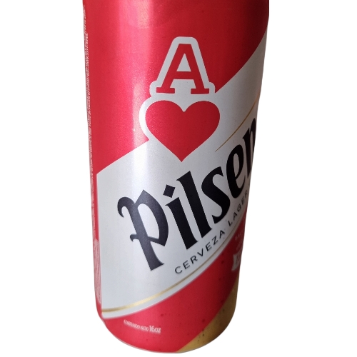 Pilsener 16 oz lata